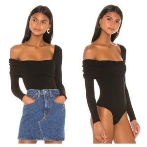 Privacy Please Florence Bodysuit - Black
